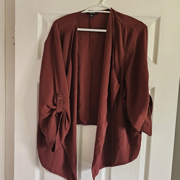 Torrid Rust Blouse/Blazer - Picture 1 of 2